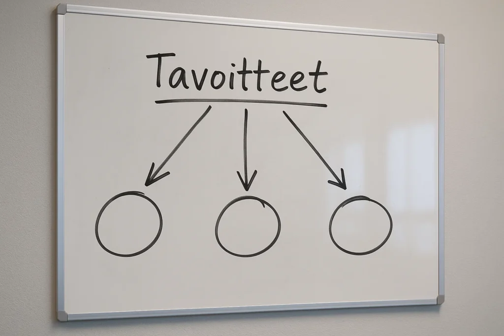 miten markkinoida yritysta tavoitteet